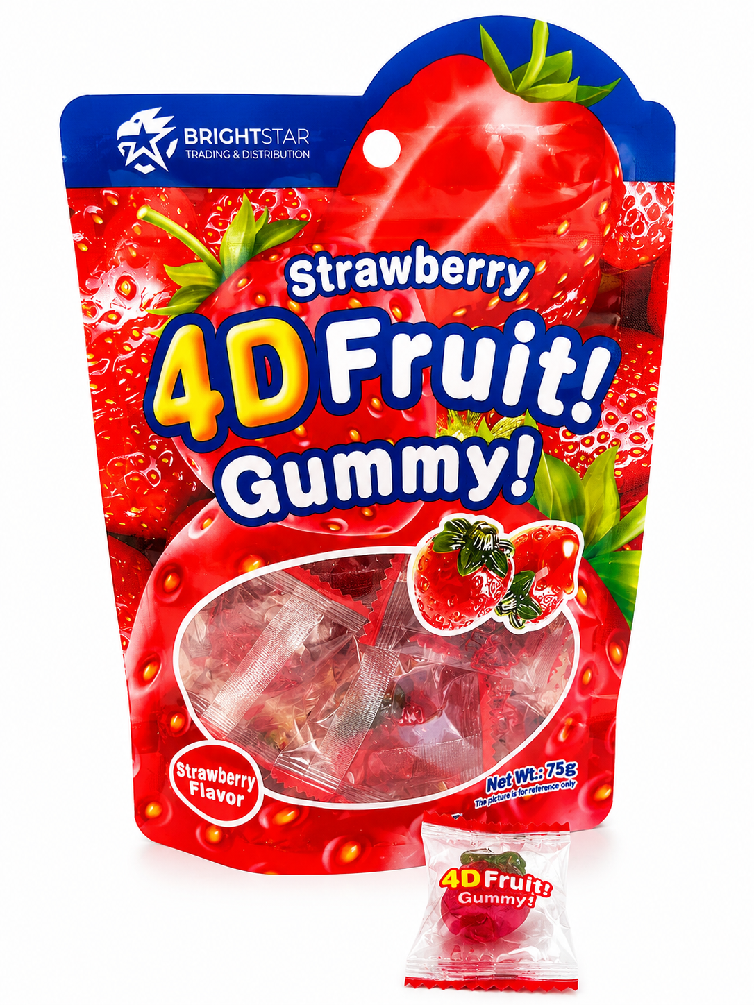 4D Strawberry 75g