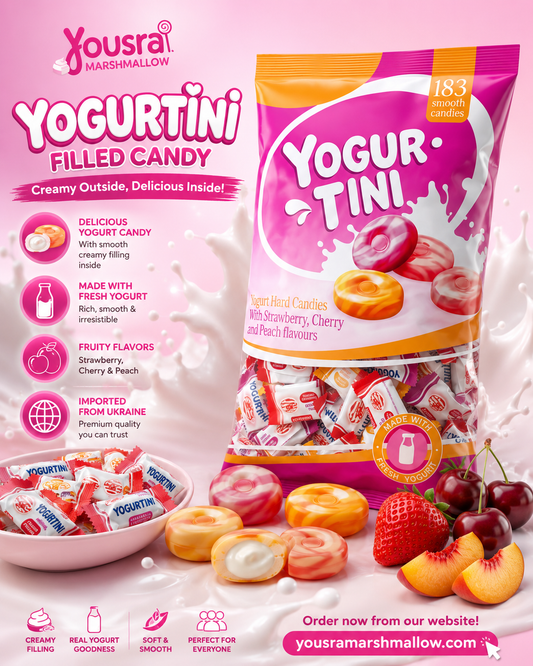 🥛 Yogurtini Filled Candy