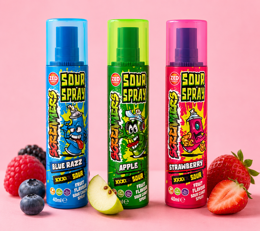 Zed Sour Spray Candy Set