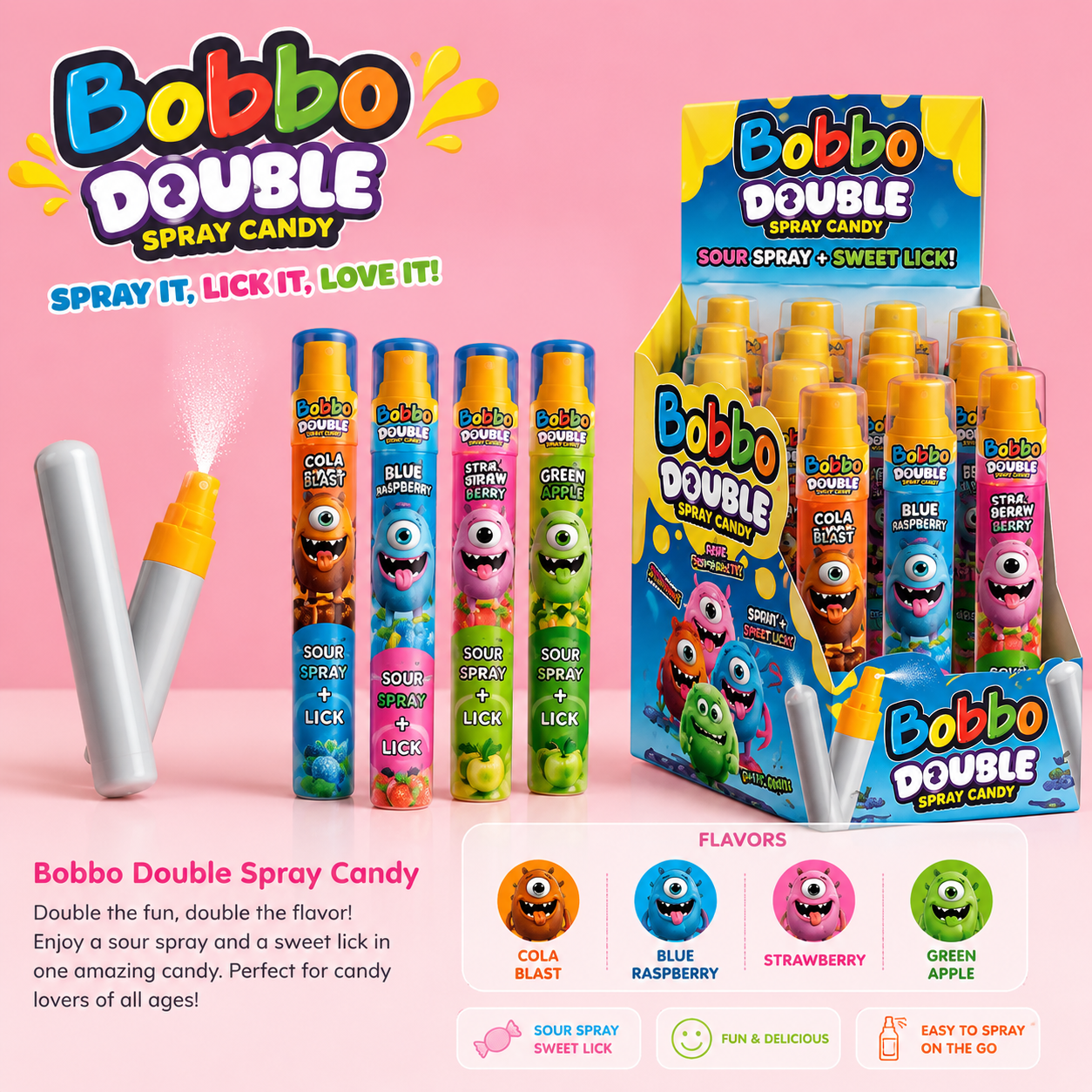 Bobbo Double Sour Candy Pen